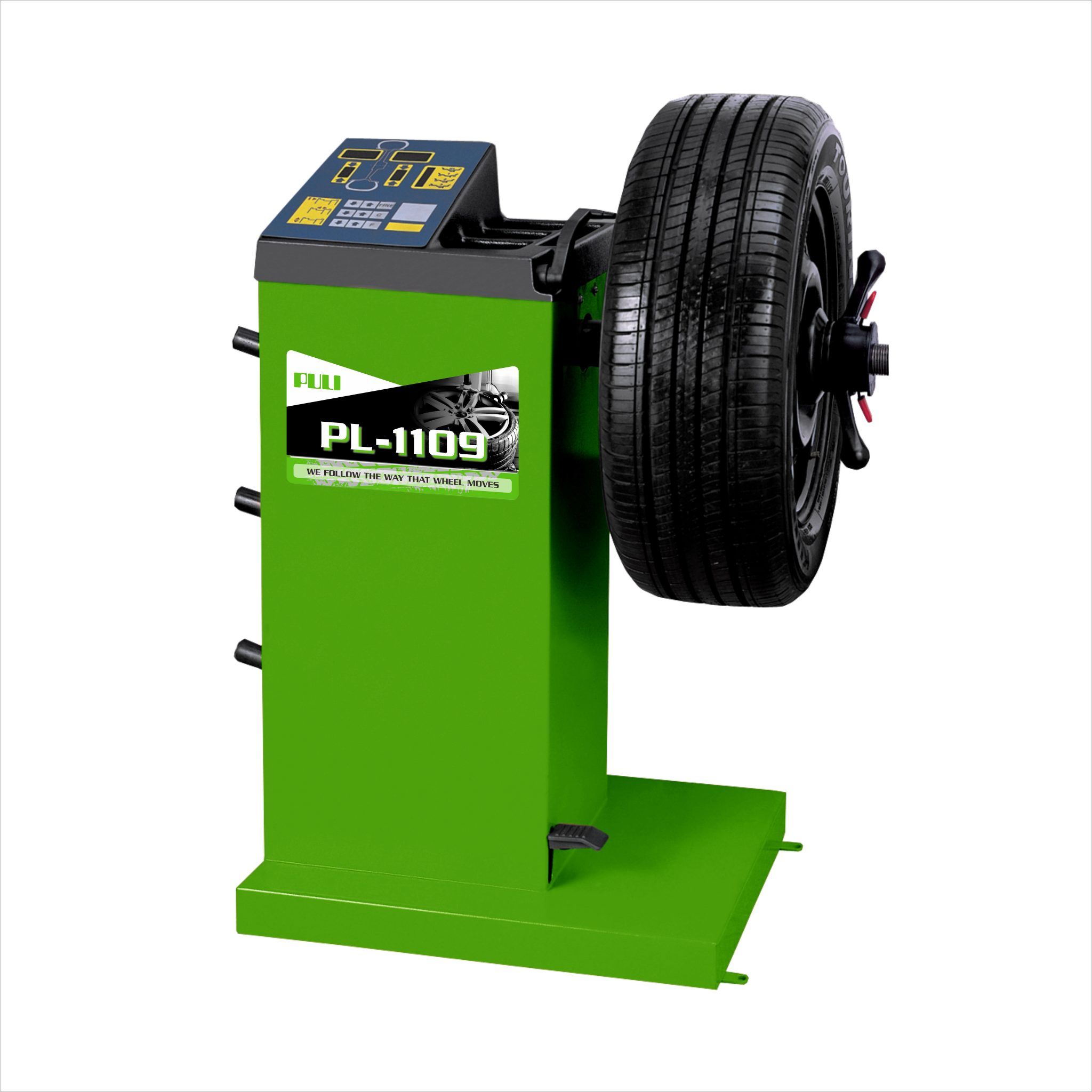 PL1109 Digital Baseline Entry Level Wheel Balancer Car Tire Wheel