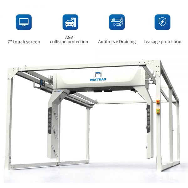 M-WS100 360 touchless car wash machine